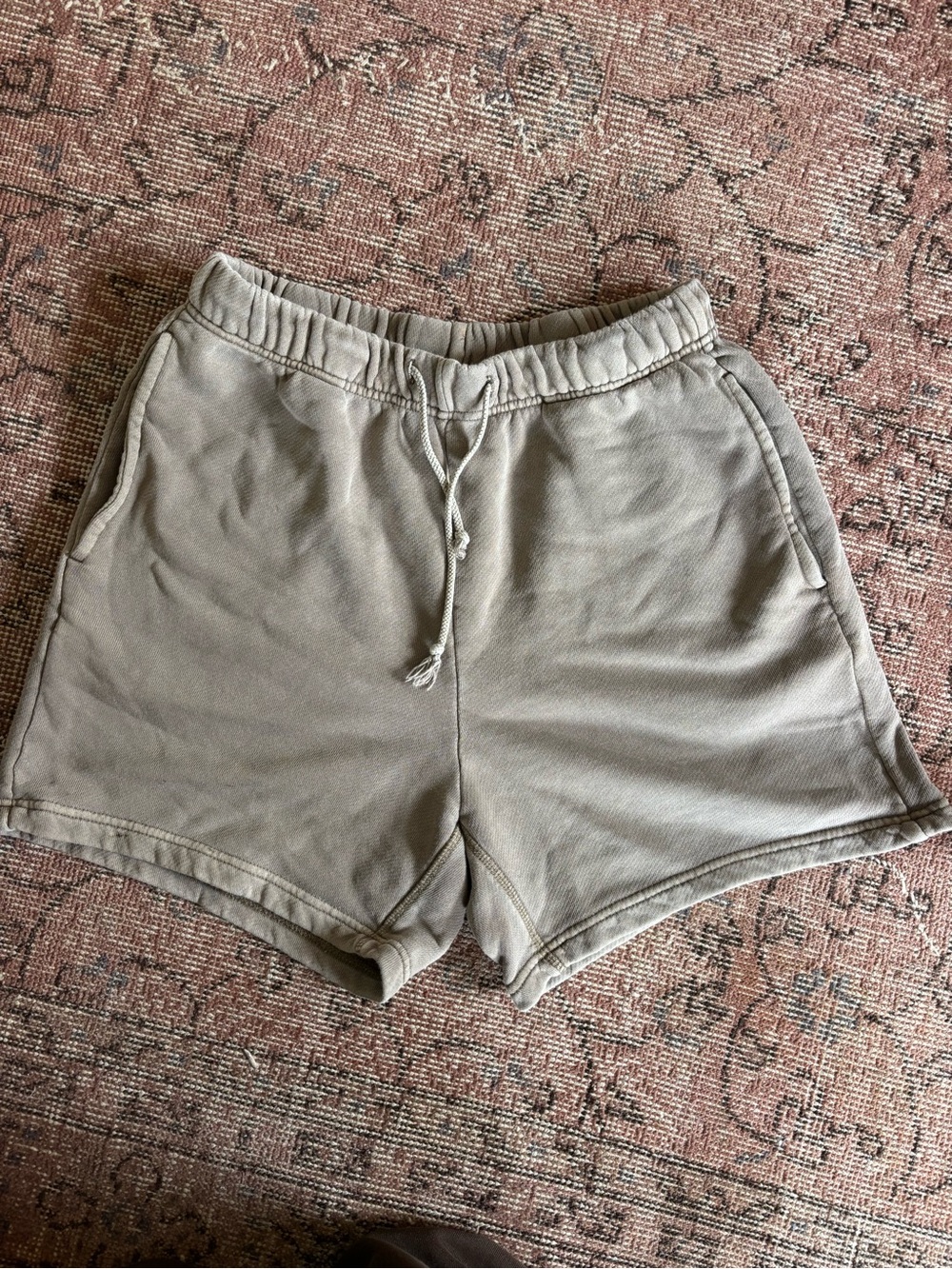 ELWOOD Small Drawstring Shorts in Taupe